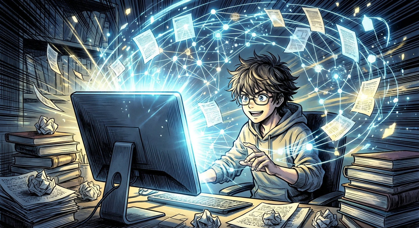 AI学術検索ツールの使い方完全ガイド：研究効率が10倍になる無料ツール5選と実践テクニック