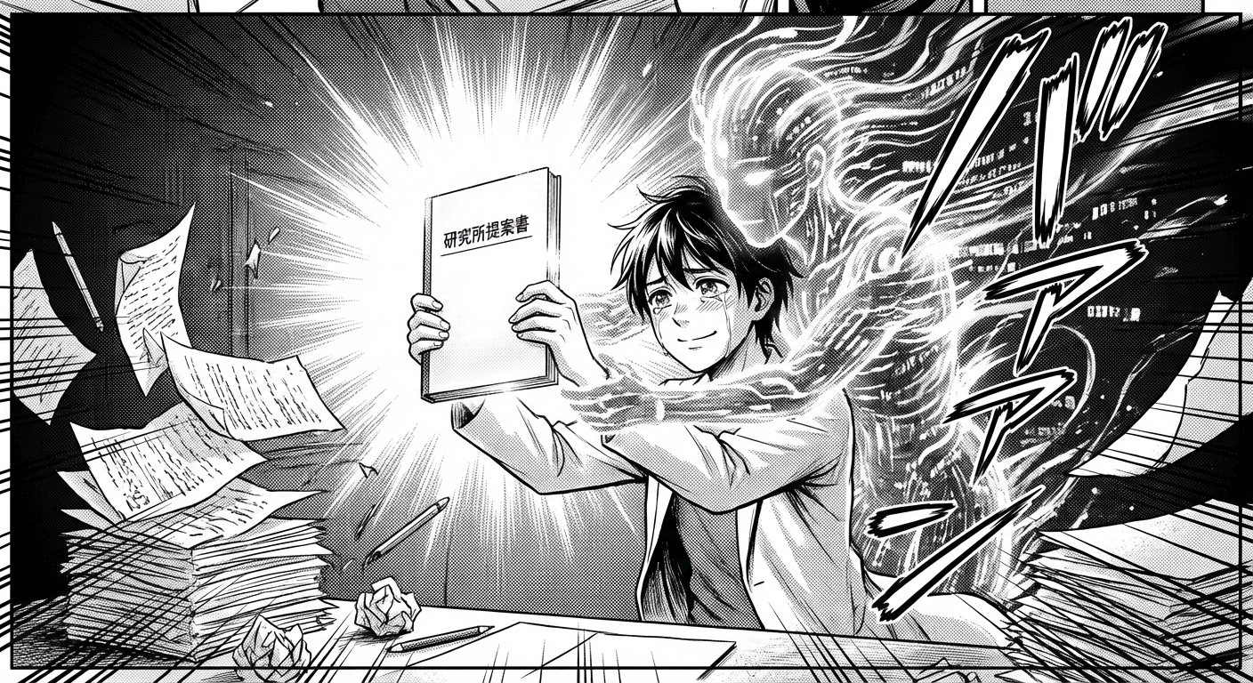 AI活用で研究計画書作成が劇的に効率化！初心者でも採択される書き方とプロンプト実例