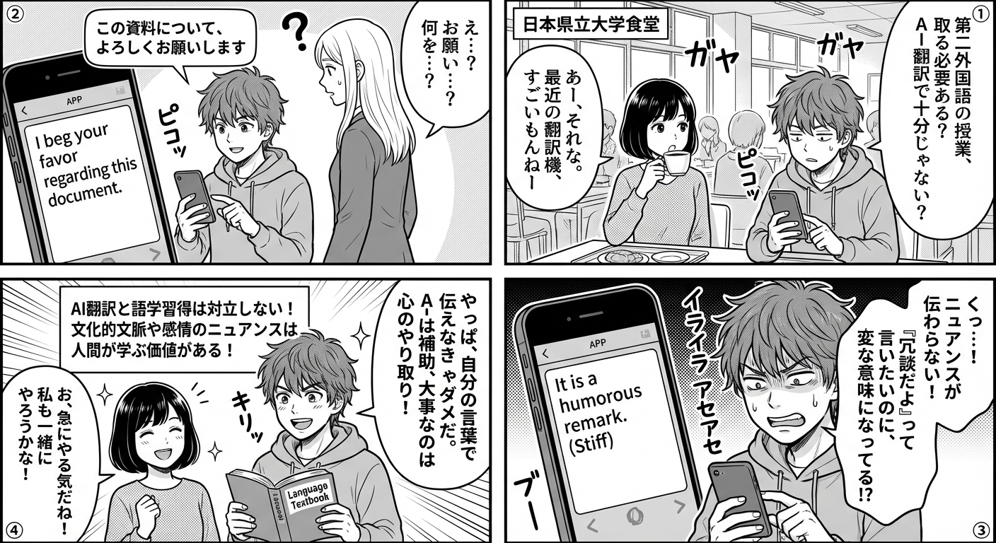 AI翻訳時代に第二外国語を学ぶ意味とは?語学習得が人生を変える5つの理由