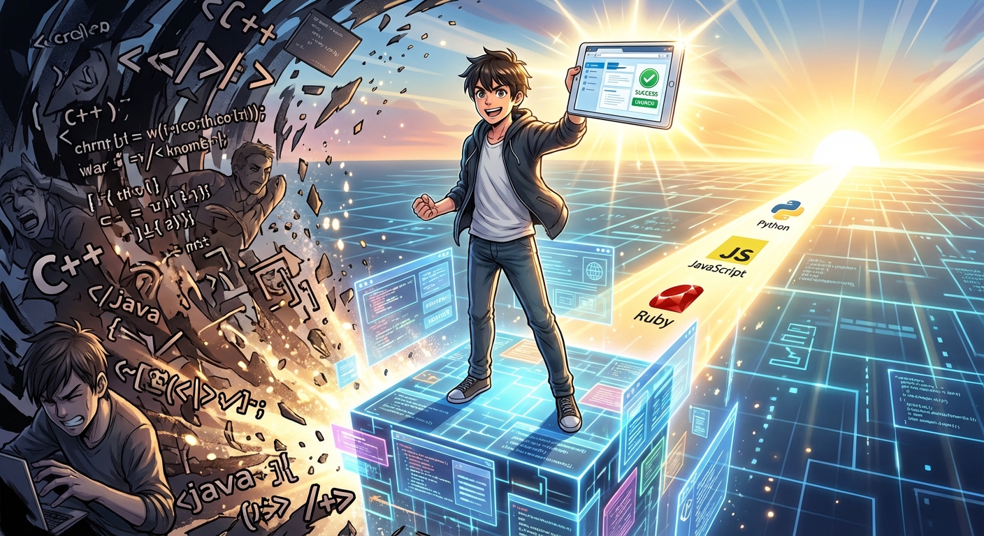 【2026年版】プログラミング初心者が最初に選ぶべき言語5選｜挫折しない学習ロードマップ付き