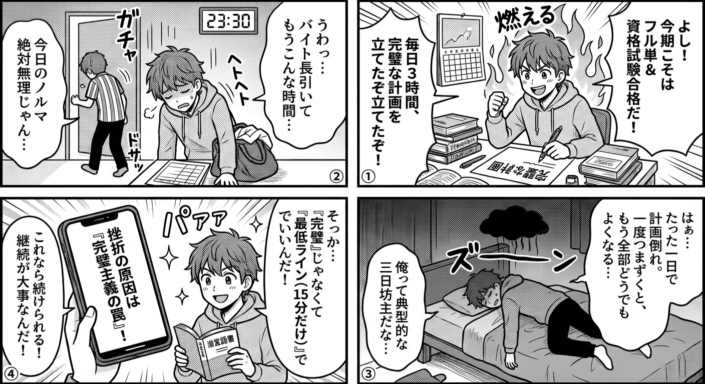 【東大生が実践】挫折しない勉強計画の立て方|3日坊主を防ぐ5つのルールと継続のコツ