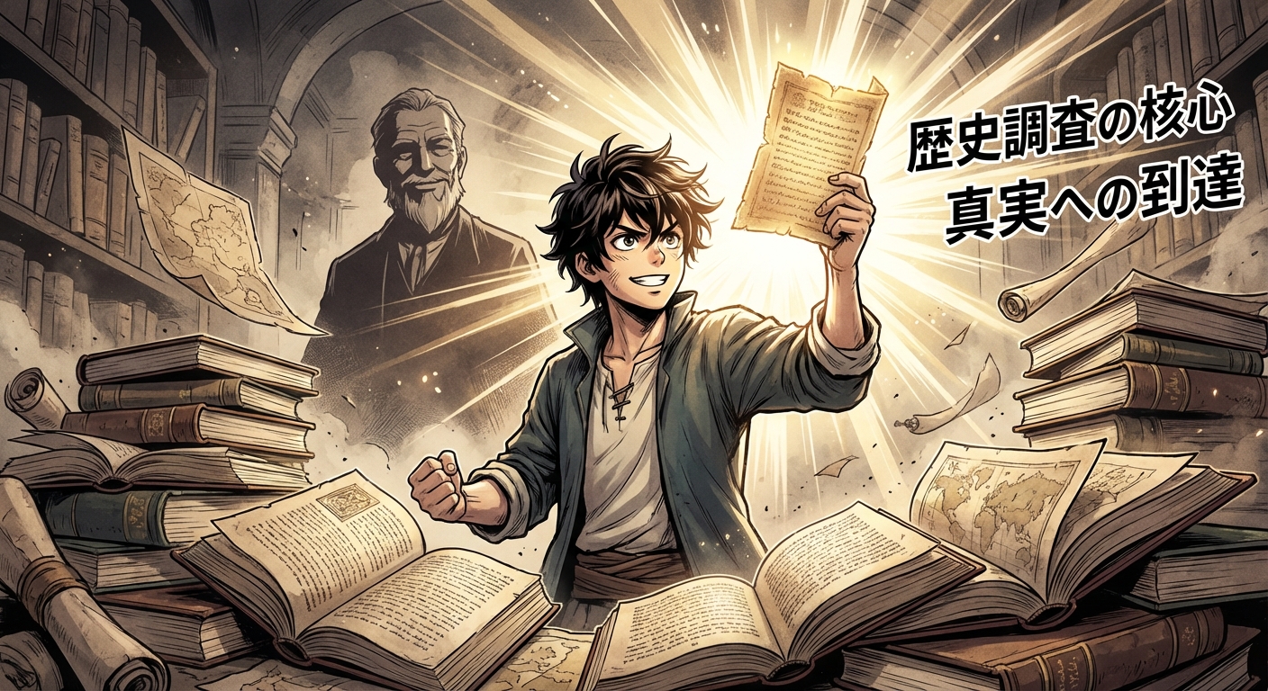歴史調査の正しい方法と信頼できる史料の見分け方【初心者から研究者まで使える完全ガイド】
