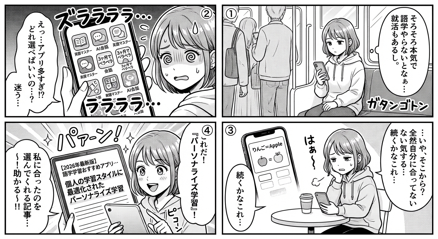 【2026年最新版】語学学習おすすめアプリ・教材15選|初心者から上級者まで効果的な勉強法と選び方完全ガイド