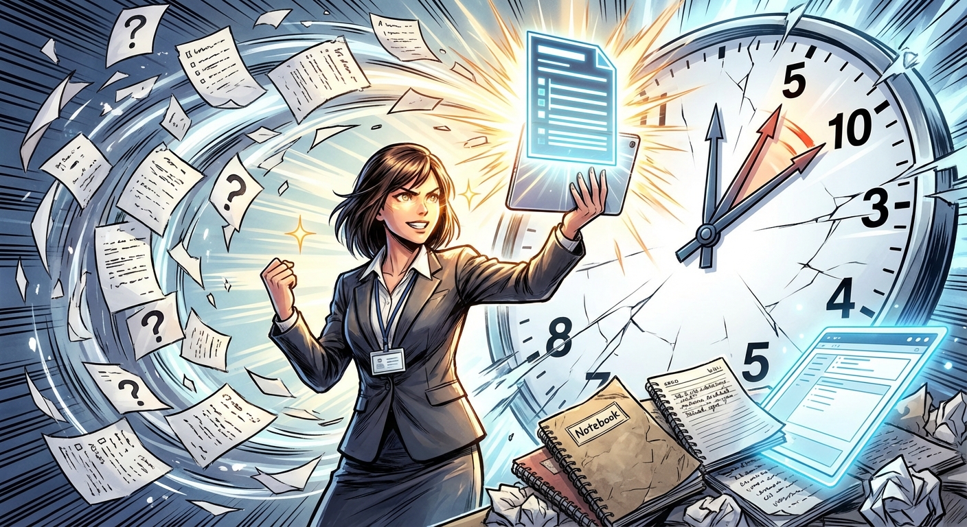 議事録作成の達人が教える！誰でも5分で書ける議事録の書き方10のコツと実践テンプレート