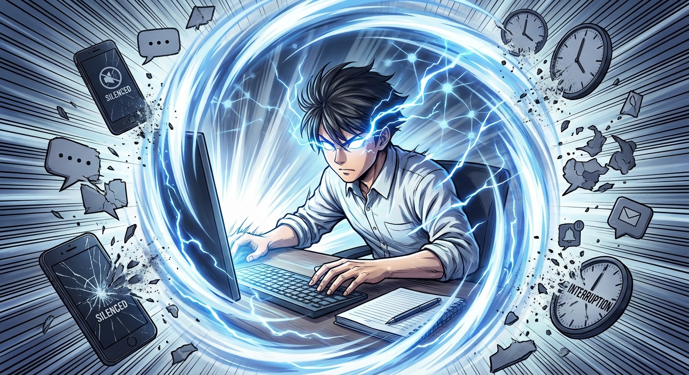 集中力が続かない人必見！仕事や勉強で集中力を維持する科学的に証明された7つの方法