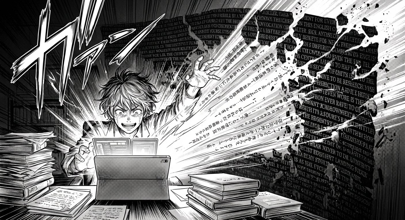 研究者必見！AI翻訳で論文を10倍速く読む方法と精度を高める3つのコツ