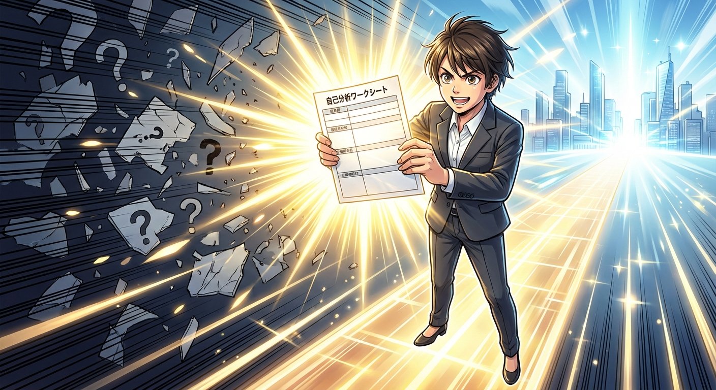 【2026年最新版】自己分析ワークシート無料配布|就活・転職で使える実践型テンプレート完全ガイド