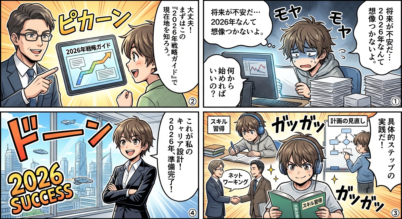 20代のキャリア形成完全ガイド：2026年に向けた戦略的キャリア設計と成功への具体的ステップ