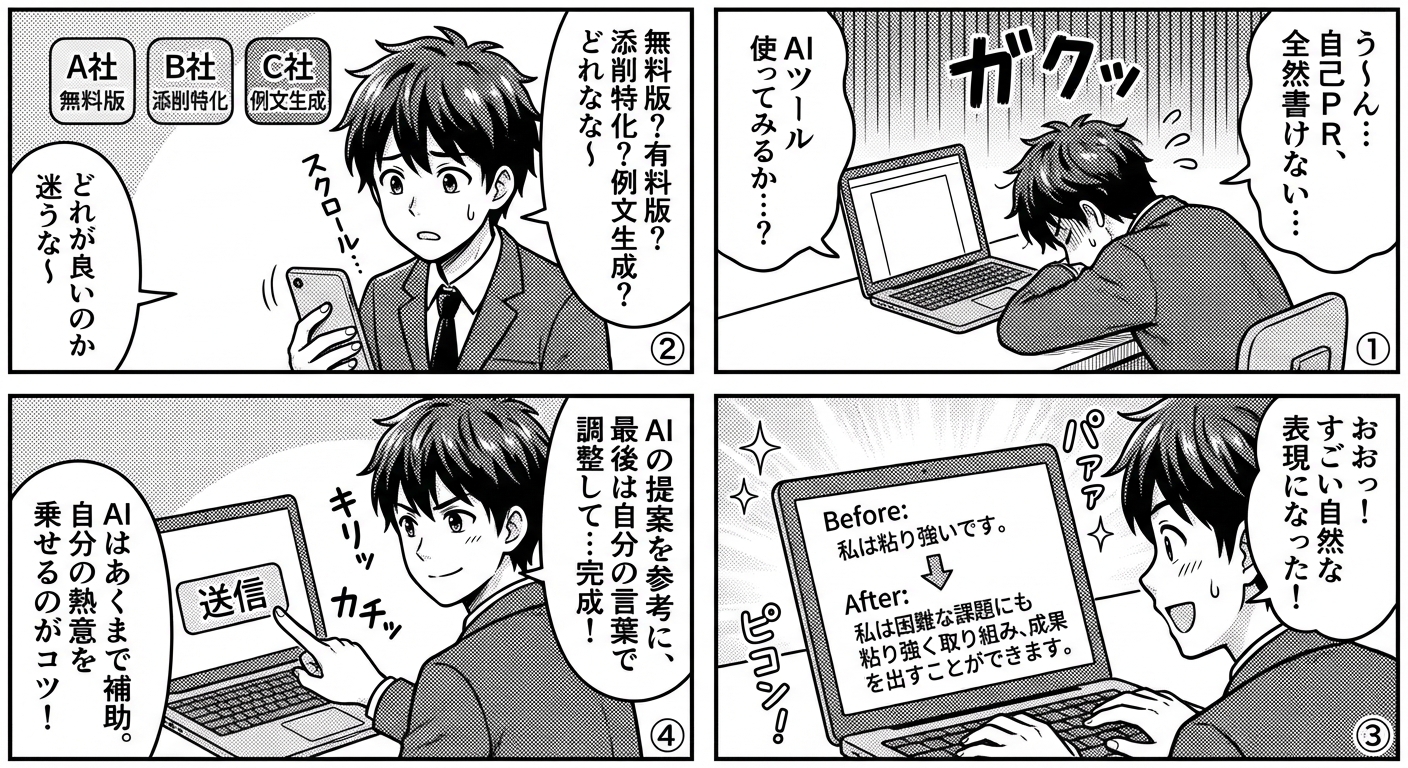 AI技術を使ったエントリーシート自動言い換えツールの選び方と活用法