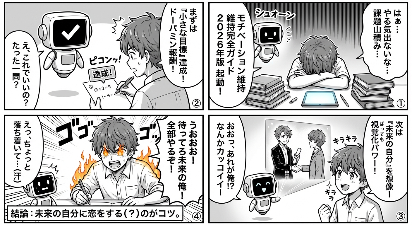 モチベーション維持のコツ完全ガイド2026年最新版