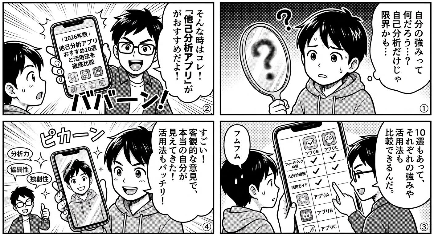 2026年版｜他己分析アプリおすすめ10選と活用法を徹底比較