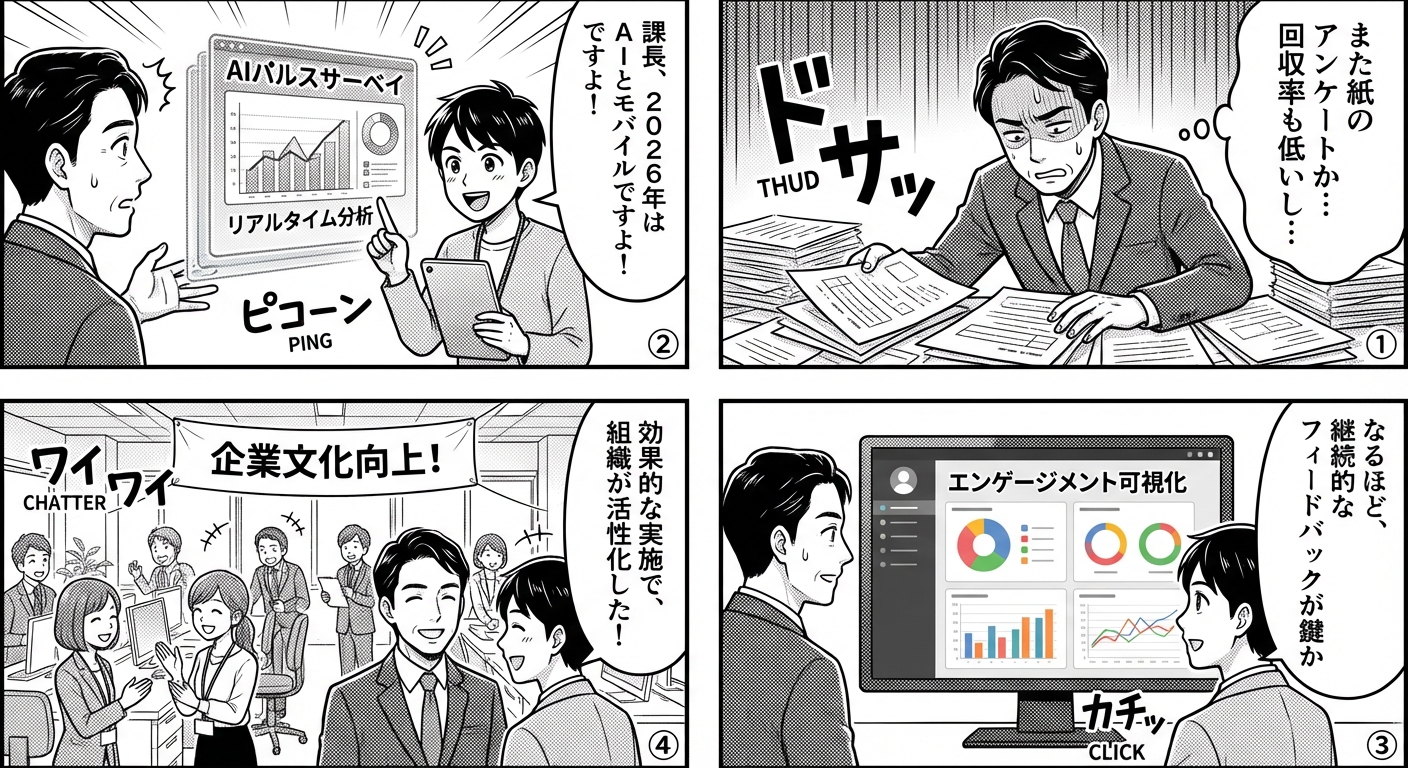 企業文化調査の最新トレンドと効果的な実施方法【2026年版】