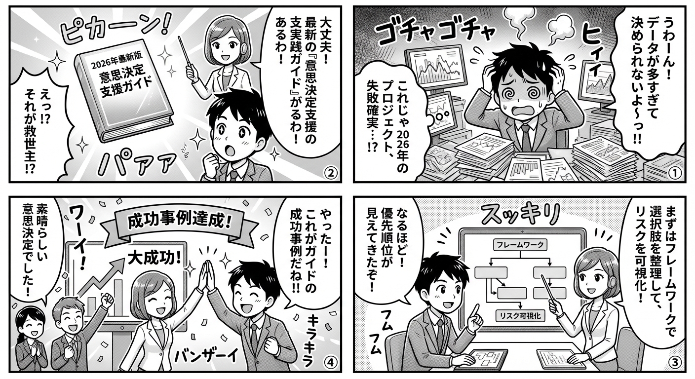 2026年最新版|意思決定支援の実践ガイドと成功事例