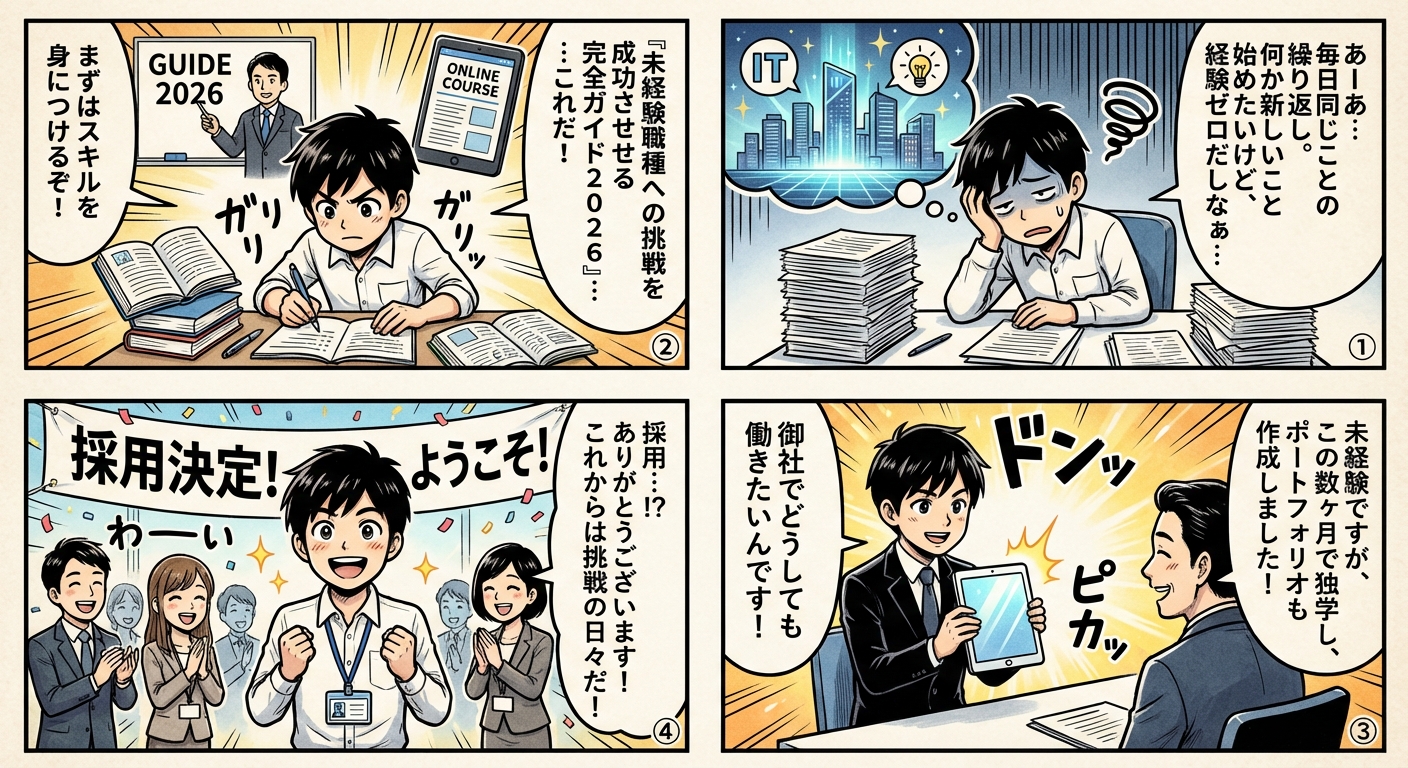 未経験職種への挑戦を成功させる完全ガイド2026