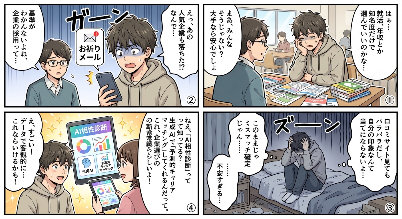 2026年最新版｜AI相性診断で見つける本当に合う企業の選び方完全ガイド