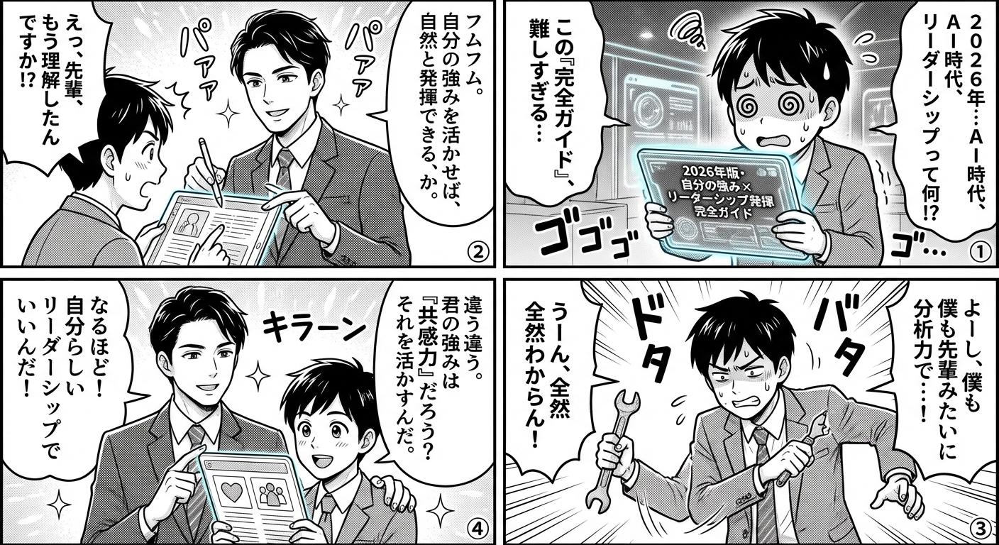 2026年版・自分の強み×リーダーシップ発揮完全ガイド