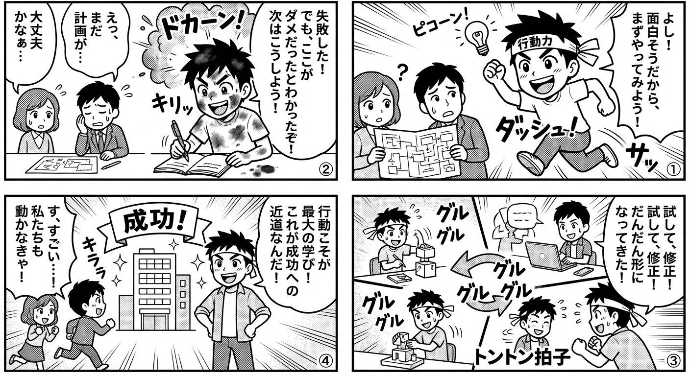 自分の強みが行動力の人が成功する理由と伸ばし方