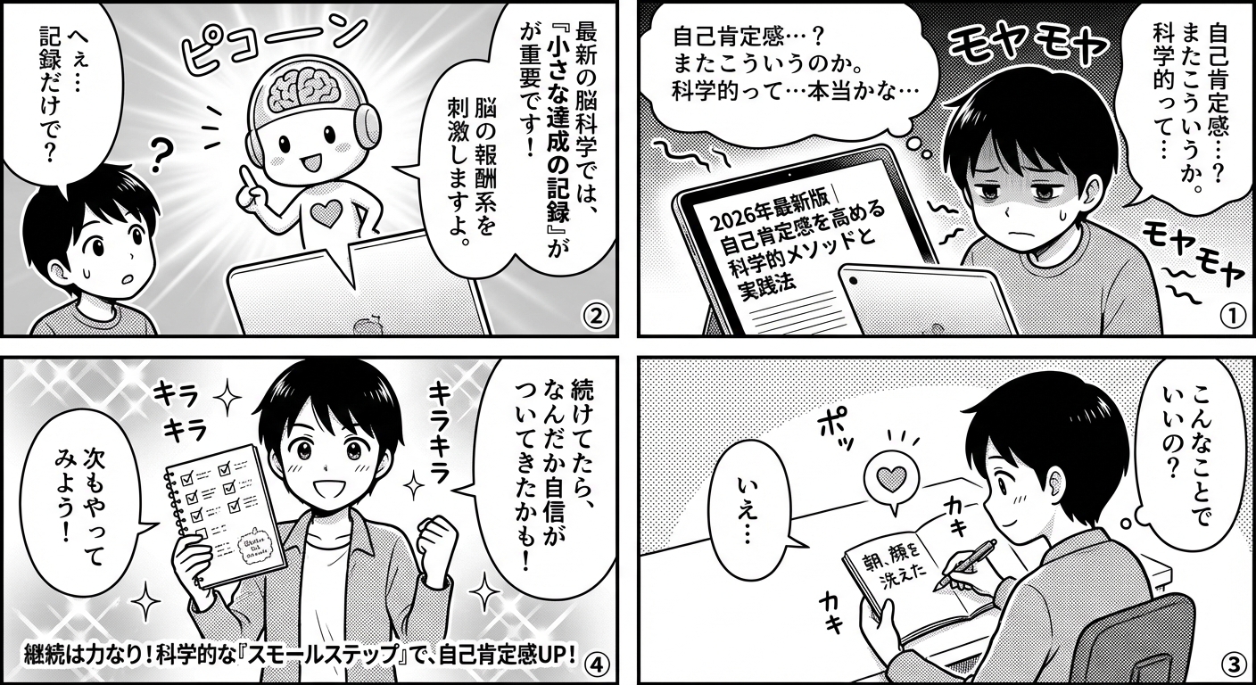 2026年最新版 | 自己肯定感を高める科学的メソッドと実践法