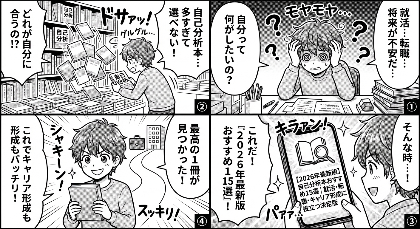 【2026年最新版】自己分析本おすすめ15選|就活・転職・キャリア形成に役立つ決定版