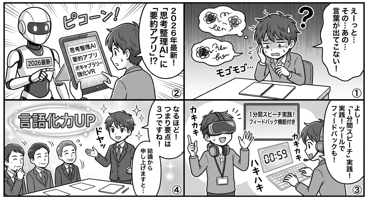 2026年最新版|言語化力を鍛える実践ツール12選と効果的な練習法