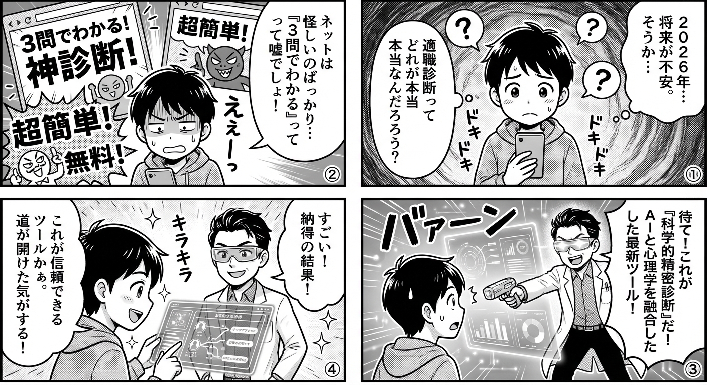 2026年最新版|適職診断を精密に行う科学的手法と信頼できるツール完全ガイド