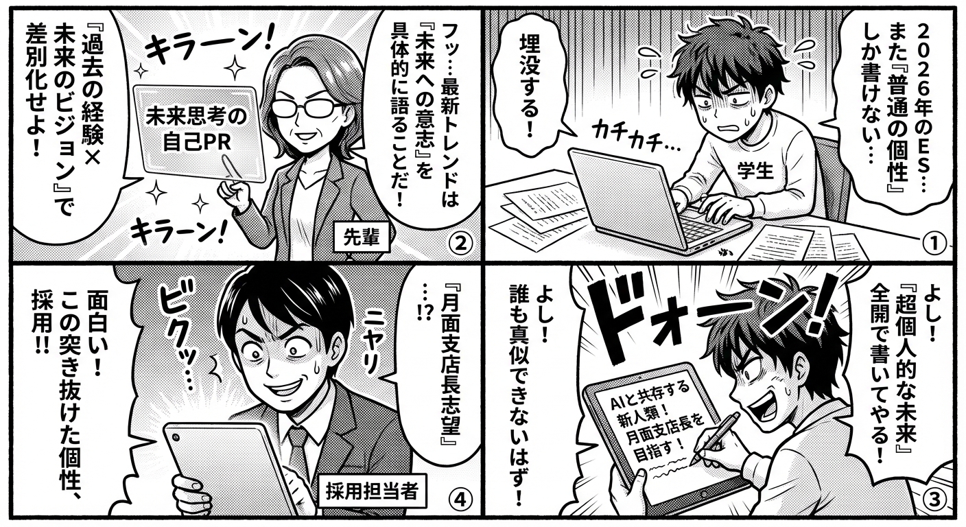 2026年最新版：ESで個性を際立たせる具体的な書き方と差別化テクニック