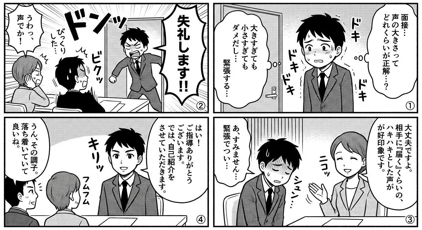 2026年最新版|面接で好印象を与える声の大きさと話し方のコツ