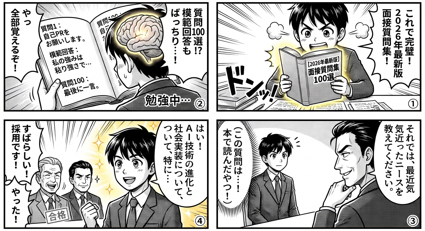 【2026年最新版】面接質問集100選｜採用担当者が必ず聞く質問と模範回答例を徹底解説