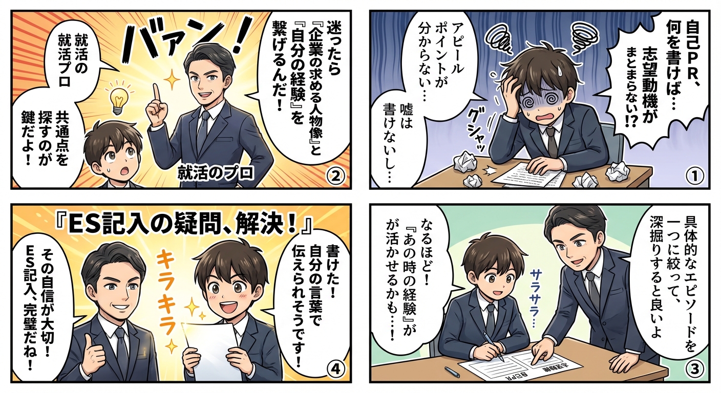 ES記入で迷ったら必見！よくある疑問点と解決法を就活のプロが完全解説