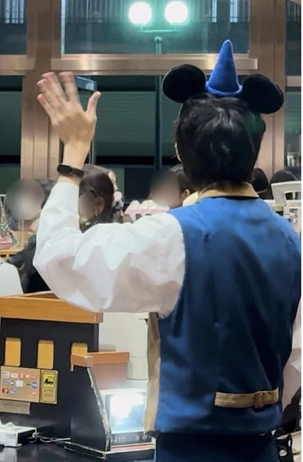 ディズニーキャストをやっていたときの写真