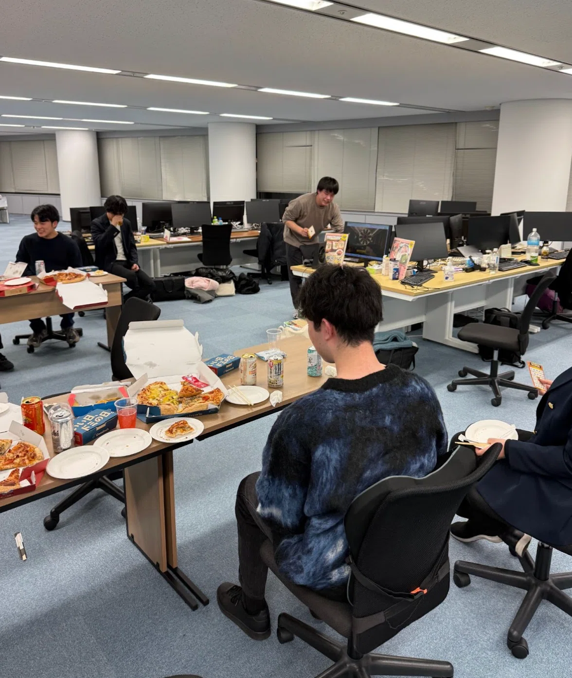 ビンゴ大会の様子